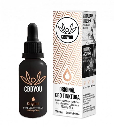 CBD You Tincture Original 1500mg, 30ml - CBD - Main image
