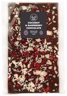 CBD YOU 75% vegan chocolate with coconut and raspberries + 200mg CBD - Chocolate