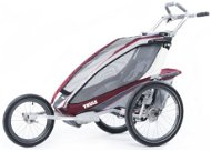 Thule Chariot CX1 Burgundy Disc + bike set - Vozík