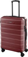 D&N Travel Line 2400 M červená - Cestovní kufr
