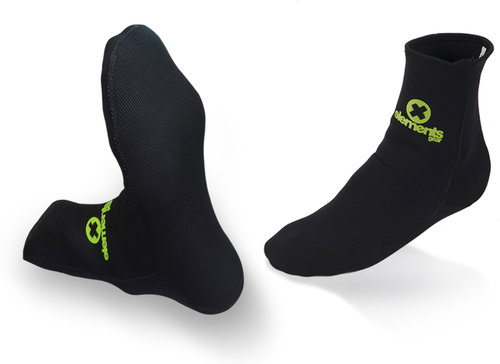 ELEMENTS GEAR Comfort HD 2.5 socks black S - Neoprene Socks - Main image