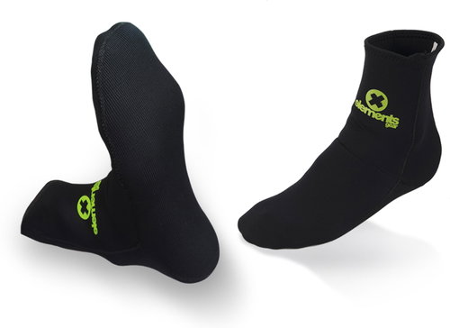 ELEMENTS GEAR Comfort HD 2.5 socks black L - Neoprene Socks - Main image