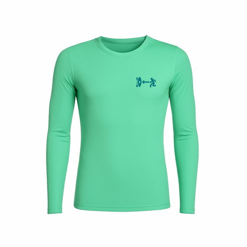 ELEMENTS GEAR Women's lycra shirt DERMIS, mint, long sleeve, S - Lycra Clothing - Main image