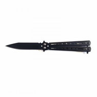 Fedus Folding butterfly knife Vanilla, 22 cm, black - Butterfly Knife
