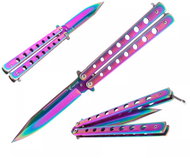 FOXTER Rainbow butterfly 22,5 cm - Hunting Knife