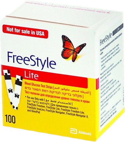 FreeStyle Lite Test Strips 100pcs - Test Strips - Main image