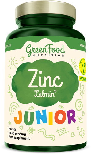 GreenFood Nutrition Junior Zinc Lalmin 90 capsules - Zinc - Main image