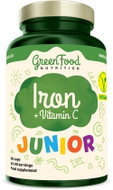 GreenFood Nutrition Junior Iron+Vitamin C 90 kapslí - Minerals