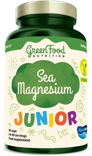 GreenFood Nutrition Junior Sea Magnesium 90 kapslí - Minerals - Main image
