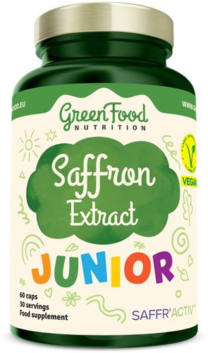 GreenFood Nutrition Saffron Extract 60 kapslí - Dietary Supplement - Main image