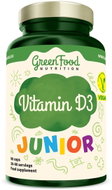 GreenFood Nutrition Junior Vitamin D3 90 kapslí - Vitamin D3