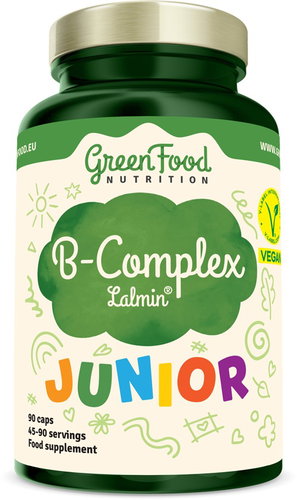 GreenFood Nutrition Junior B-complex Lalmin® 90 kapslí - Vitamín B - Hlavný obrázok