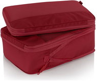 Heys Ecotex Compression Packing Cube 4 pc Set Red Maple - Packing Cubes