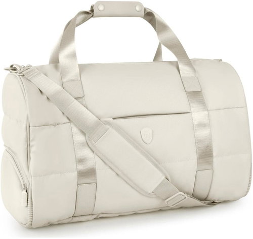 Heys Puffer Duffel Off White - Travel Bag - Main image