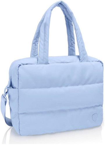 Heys Puffer Personal Bag Light Blue - Handbag - Main image