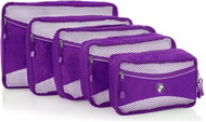 Heys Eco Packing Cube 5 pc Set II Purple - Packing Cubes