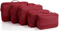 Heys Ecotex Packing Cube 5 pc Set Red Maple - Packing Cubes