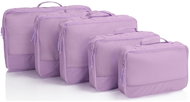 Heys Ecotex Packing Cube 5 pc Set Lilac Blossom - Packing Cubes