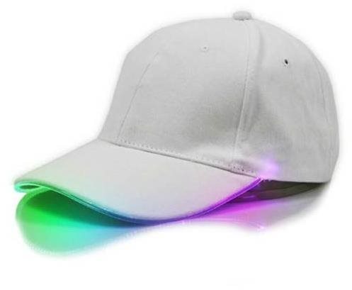 APT LED cap white RGB - Baseball Cap - Main image