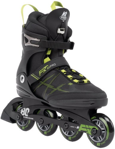 K2 F.I.T. 80 PRO black_olive size 42,5 EU / 275 mm - Roller Skates - Main image