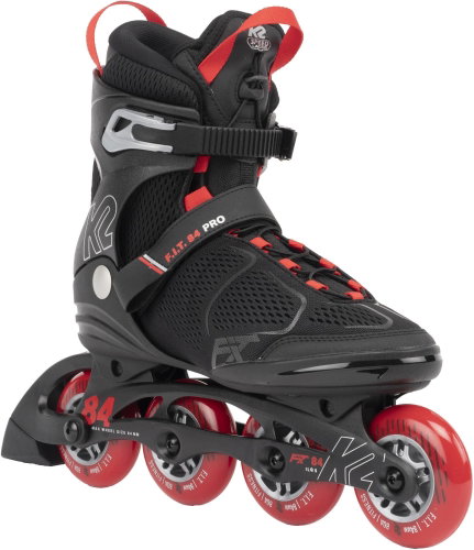 K2 F.I. T 84 PRO black_red size 40,5 EU / 260 mm - Roller Skates - Main image