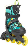 K2 MARLEE PRO green_yellow vel. 32-37 EU / 190-230 mm - Roller Skates