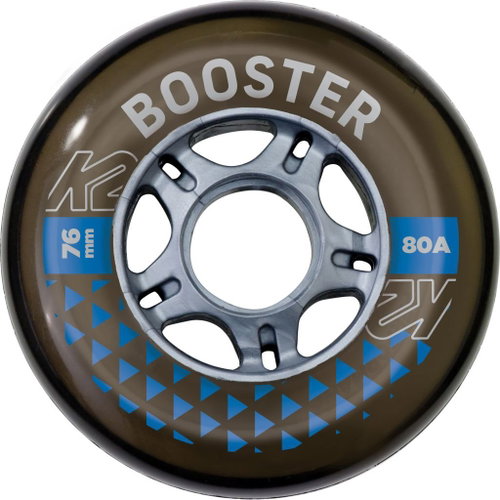 K2 Booster 76 mm 80A 8 pcs W ILQ 5 - Inline Skate Wheels - Main image