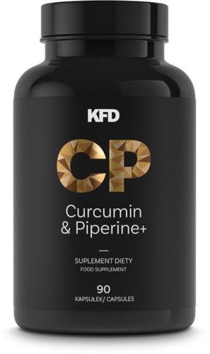CURCUMIN AND PIPERINE 90 CAPSULES KFD - Curcumin - Main image
