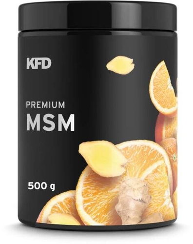 MSM 500 G ORANGE AND GINGER PREMIUM KFD - Joint Nutrition - Main image