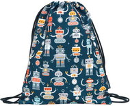 A Little Lovely Company Kids Sports Bag, Robots - Sports Sack