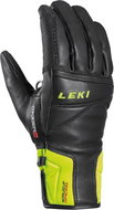 Leki Worldcup Race Speed 3D, black-lemon 11 - Ski Gloves