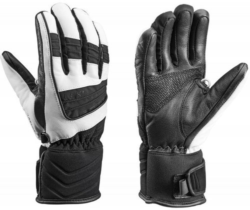 Leki Griffin S Lady white-black 6.5 - Ski Gloves - Main image