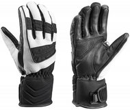 Leki Griffin S Lady white-black 8 - Ski Gloves