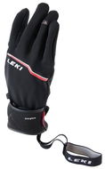 Leki Tour Precision Plus V black-chrome-red 11 - Ski Gloves