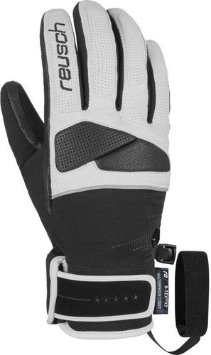 Mikaela Shiffrin R-TEX® XT blk/wht 7 - Winter Gloves - Main image