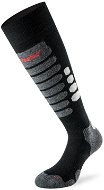 Lenz SKIING 3.0, 10 čierno-sivé 35 – 38 - Lyžiarske ponožky