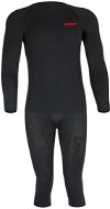 Lenz Men Merino 5.0 3/4 Set, Black L/XL - Thermal Underwear
