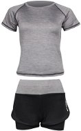 Merco Runner Short 2W fitness set sivá XL - Set oblečenia