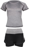 Merco Runner Short 2W fitness set grey XXL - T-Shirt