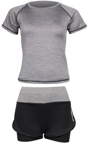 Merco Runner Short 2W fitness set grey XXL - T-Shirt - Main image