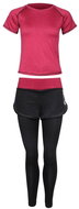 Merco Runner Long 2W fitness set plum - T-Shirt