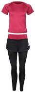 Merco Runner Long 2W fitness set plum S - T-Shirt