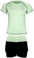 Merco Runner Short 2W fitness set green XXL - T-Shirt