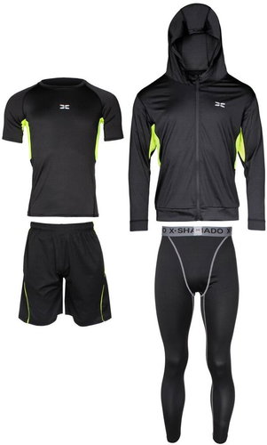 Merco Runner 4M fitness set green XXL - T-Shirt - Main image