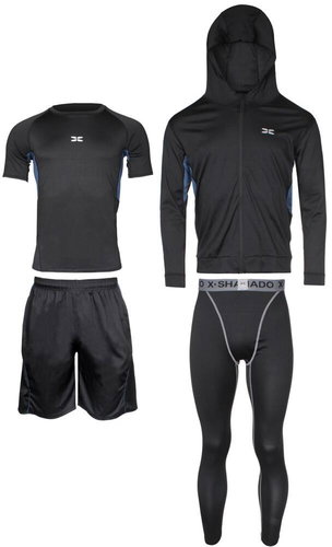 Merco Runner 4M fitness set blue XXL - T-Shirt - Main image