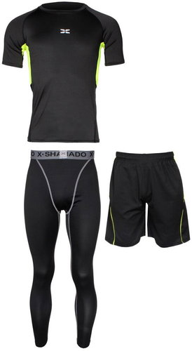 Merco Runner 3M fitness set green S - T-Shirt - Main image