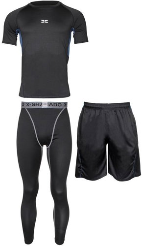 Merco Runner 3M fitness set blue L - T-Shirt - Main image