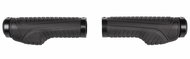 Merco Rider 1.0 bike grips, 2 pcs, black - Bicycle Grips