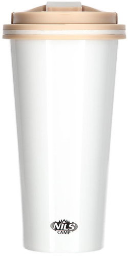 NILS CAMP NCB18 WHITE THERMO MUG - Travel Mug - Main image