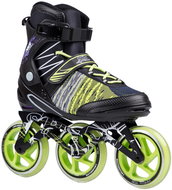 NILS EXTREME ON 1206 BLACK-GREEN SIZE 43 ROLLER SKATES - Roller Skates